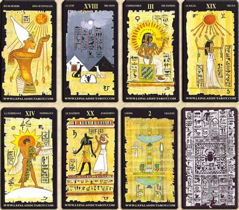 Tirage du tarot égyptien